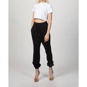 WeWoreWhat Black Sweatpant Jogger Pants Size S